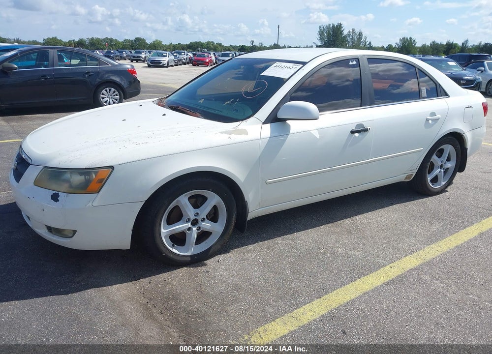2007 HYUNDAI SONATA LIMITED/SE V6 VIN: 5NPEU46F37H208951