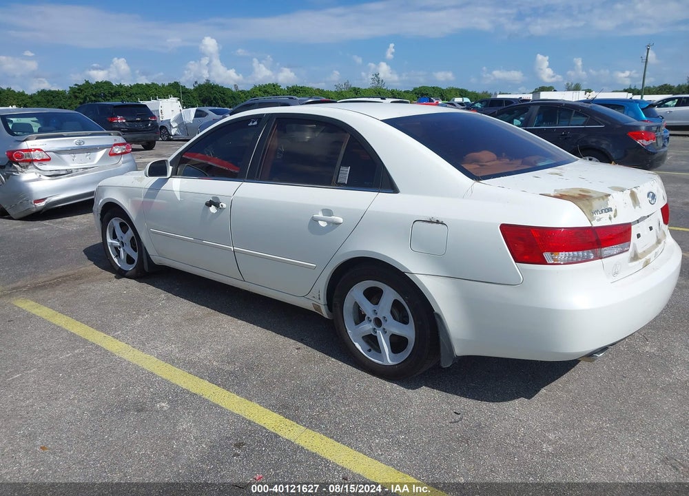 2007 HYUNDAI SONATA LIMITED/SE V6 VIN: 5NPEU46F37H208951
