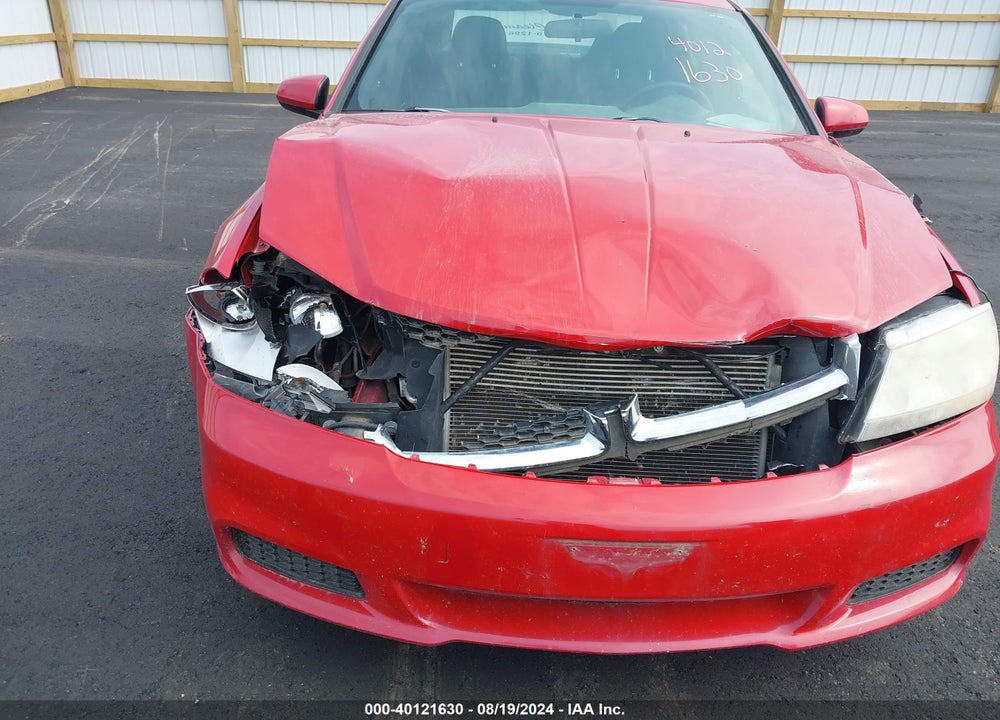 2011 DODGE AVENGER MAINSTREET VIN: 1B3BD1FB4BN509107