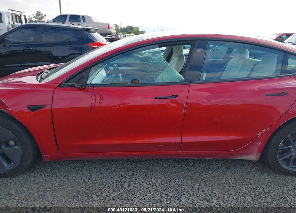 2021 TESLA MODEL 3 LONG RANGE DUAL MOTOR ALL-WHEEL DRIVE VIN: 5YJ3E1EB7MF055342