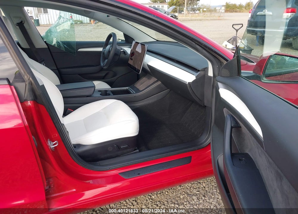 2021 TESLA MODEL 3 LONG RANGE DUAL MOTOR ALL-WHEEL DRIVE VIN: 5YJ3E1EB7MF055342