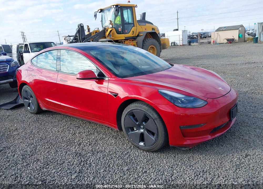 2021 TESLA MODEL 3 LONG RANGE DUAL MOTOR ALL-WHEEL DRIVE VIN: 5YJ3E1EB7MF055342