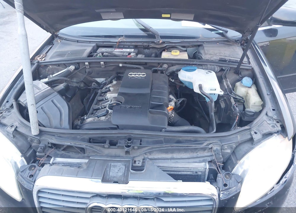 2005 AUDI A4 2.0T VIN: WAUAF78E25A535194