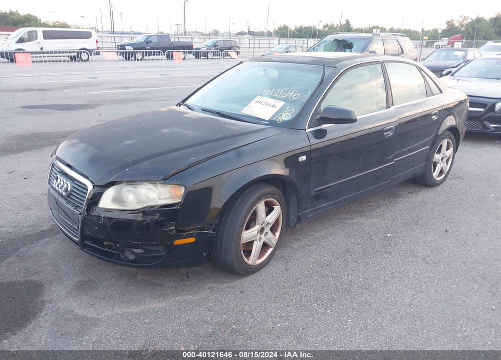 2005 AUDI A4 2.0T VIN: WAUAF78E25A535194
