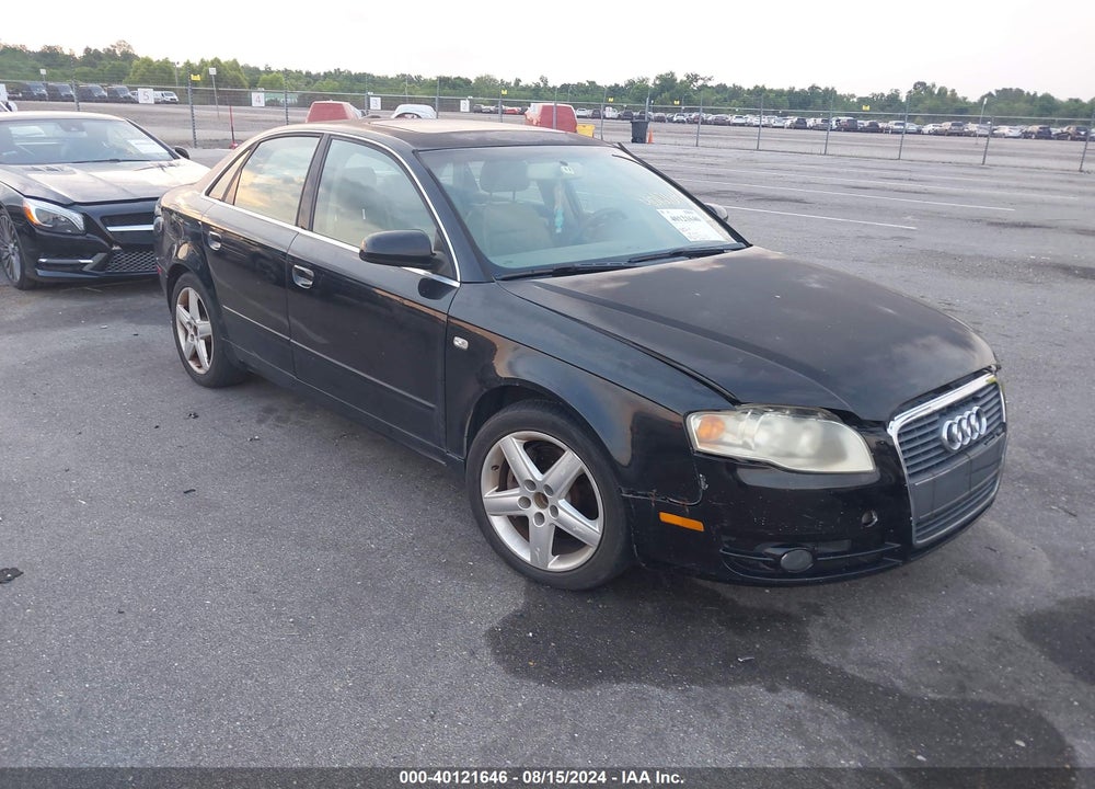 2005 AUDI A4 2.0T VIN: WAUAF78E25A535194