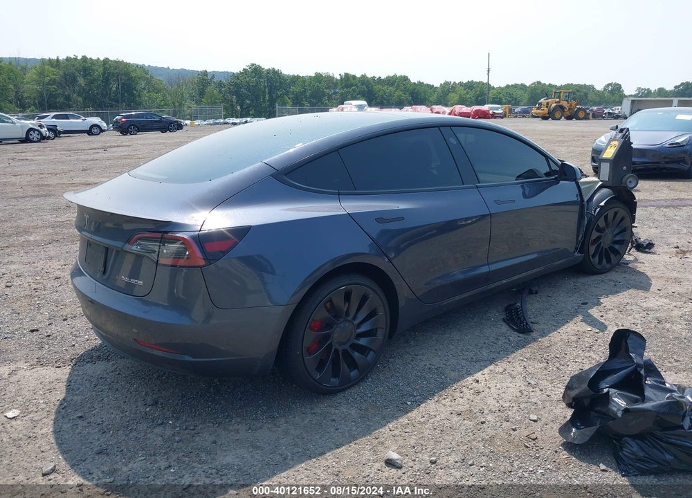 2023 TESLA MODEL 3 PERFORMANCE DUAL MOTOR ALL-WHEEL DRIVE VIN: 5YJ3E1EC5PF595284