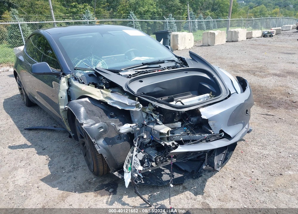 2023 TESLA MODEL 3 PERFORMANCE DUAL MOTOR ALL-WHEEL DRIVE VIN: 5YJ3E1EC5PF595284