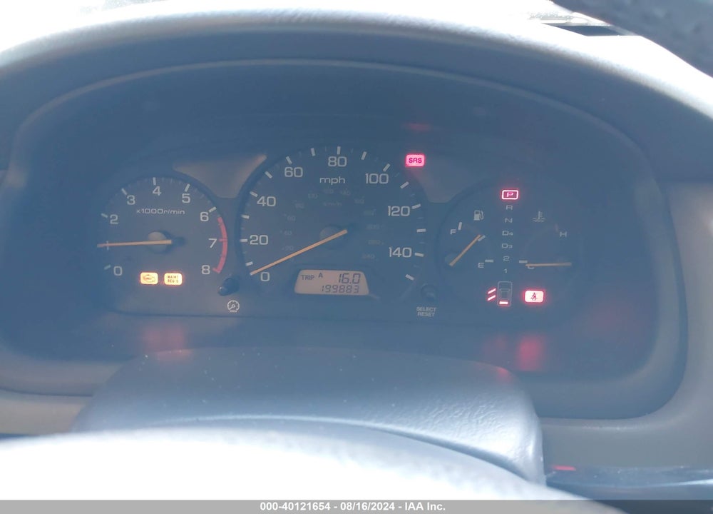 2002 HONDA ACCORD 3.0 EX VIN: 1HGCG16532A055350