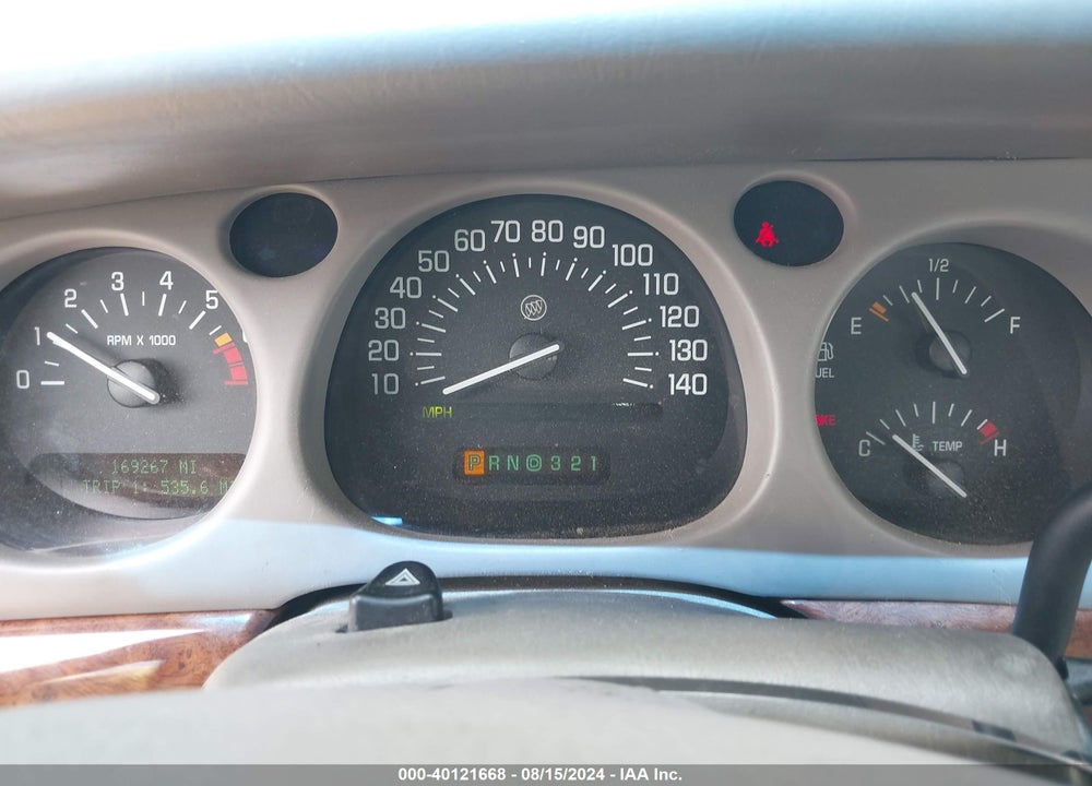 2000 BUICK LESABRE LIMITED VIN: 1G4HR54K8YU268232