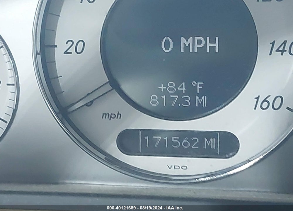 2009 MERCEDES-BENZ E 350 VIN: WDBUF56X79B425894