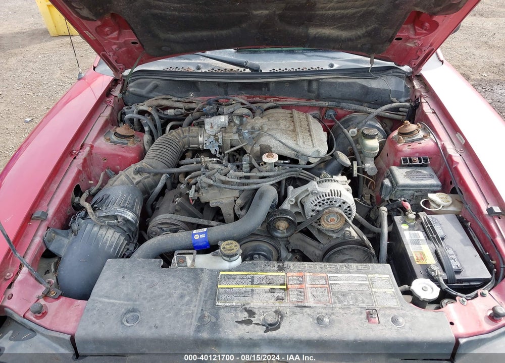 1996 FORD MUSTANG VIN: 1FALP4048TF210128
