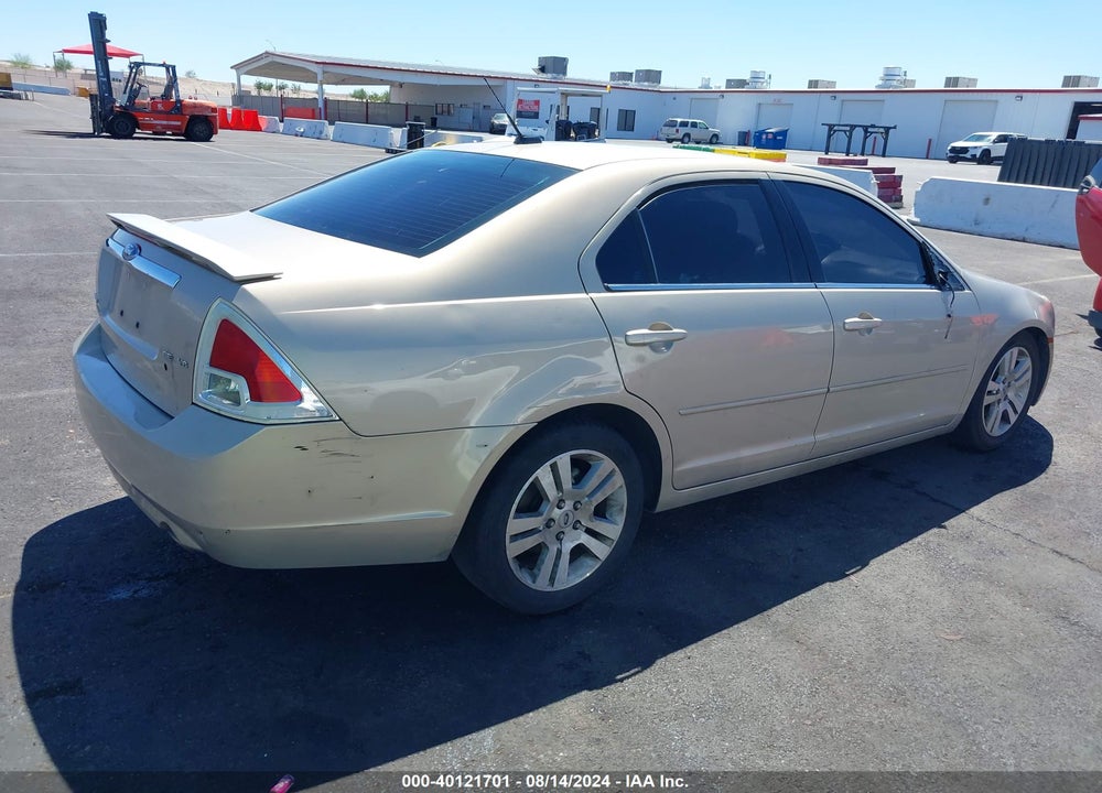 2008 FORD FUSION SEL VIN: 3FAHP08168R181893