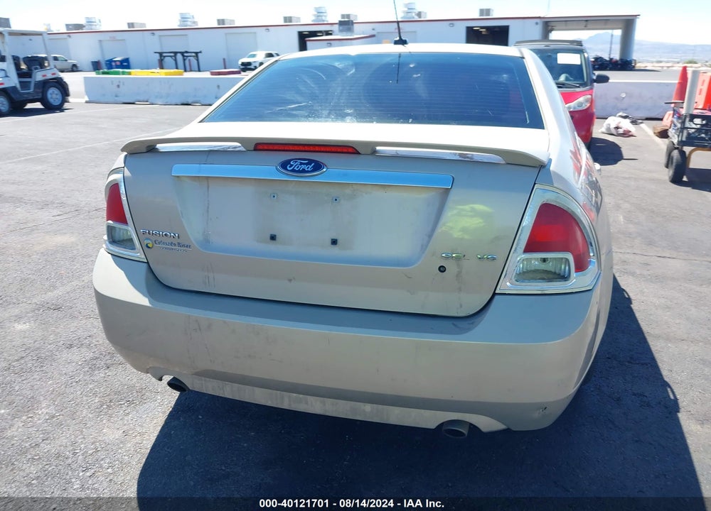 2008 FORD FUSION SEL VIN: 3FAHP08168R181893
