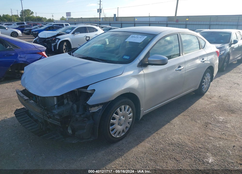 2018 NISSAN SENTRA S VIN: 3N1AB7APXJY316177