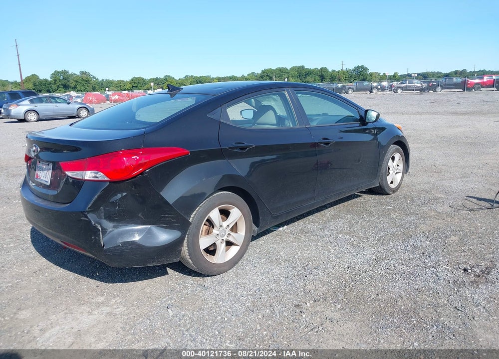 2012 HYUNDAI ELANTRA VIN: KMHDH4AE3CU341669