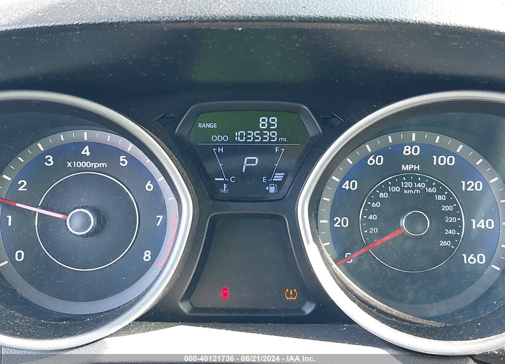 2012 HYUNDAI ELANTRA VIN: KMHDH4AE3CU341669