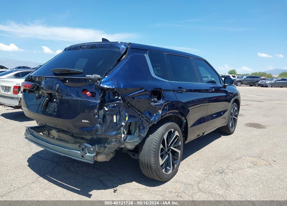 2023 MITSUBISHI OUTLANDER SEL 2.5 2WD VIN: JA4J3VA88PZ051310