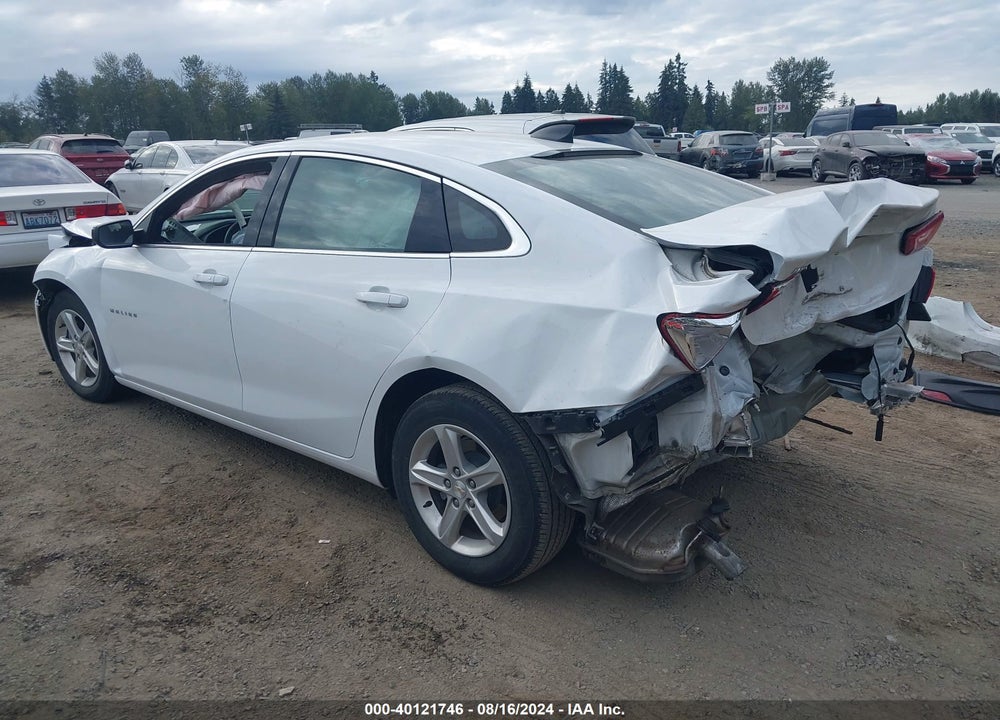 2022 CHEVROLET MALIBU FWD LS VIN: 1G1ZB5STXNF191574