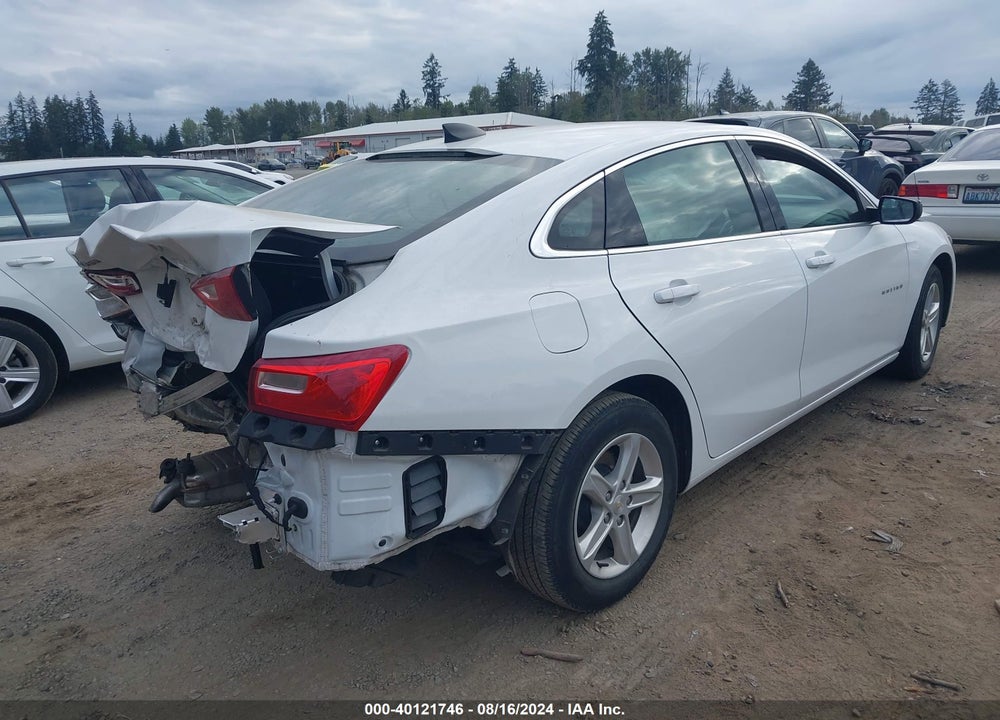 2022 CHEVROLET MALIBU FWD LS VIN: 1G1ZB5STXNF191574