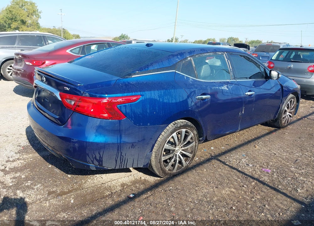 2017 NISSAN MAXIMA 3.5 SV VIN: 1N4AA6AP4HC385028