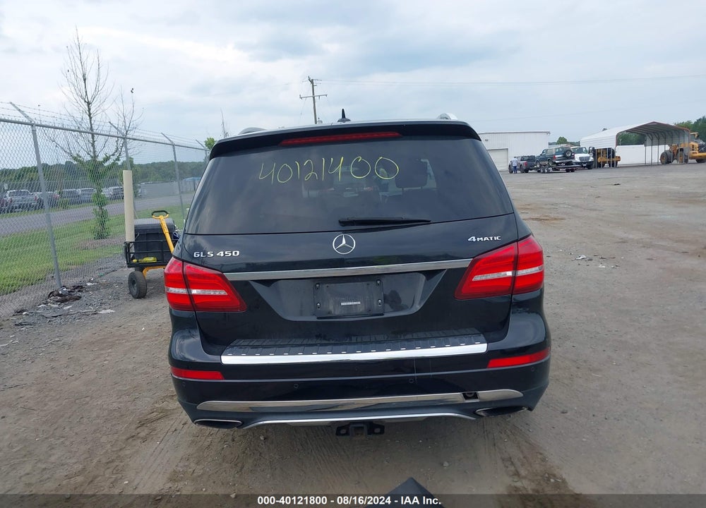 2017 MERCEDES-BENZ GLS 450 4MATIC VIN: 4JGDF6EE4HA862128