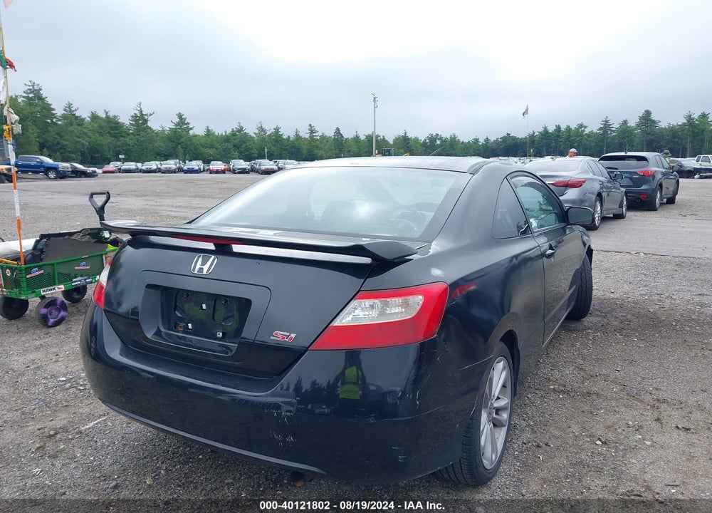 2007 HONDA CIVIC SI VIN: 2HGFG21597H706659