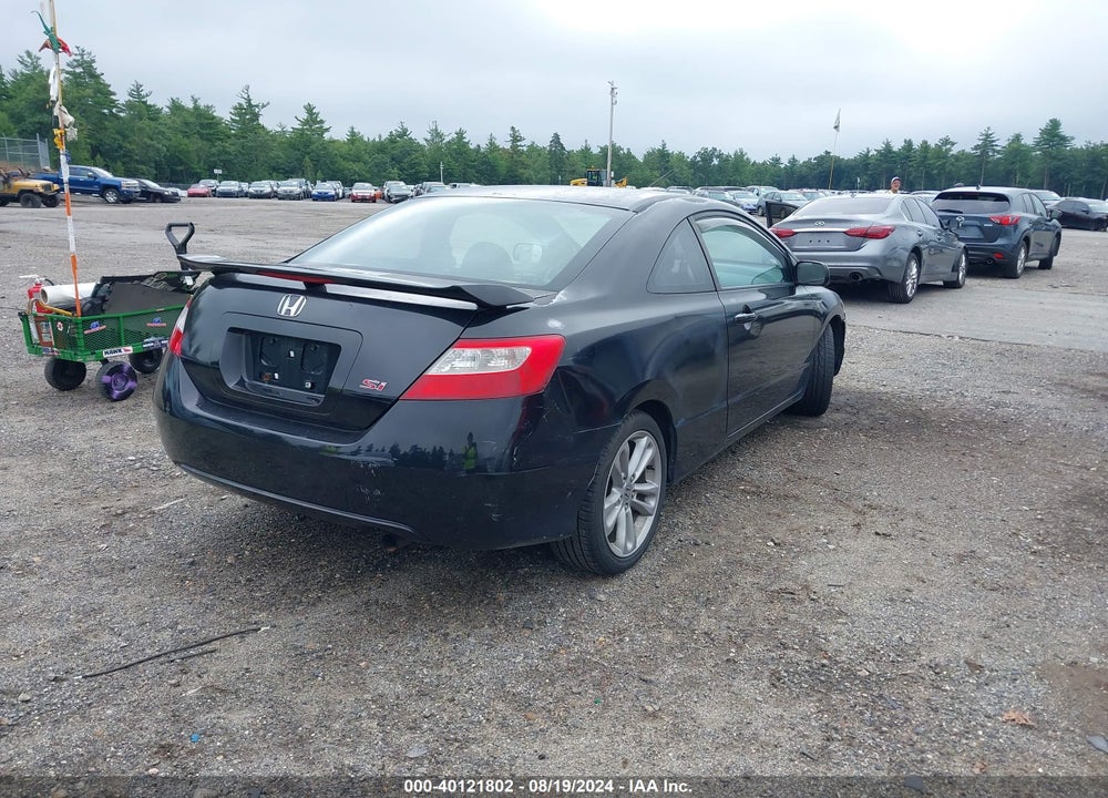 2007 HONDA CIVIC SI VIN: 2HGFG21597H706659