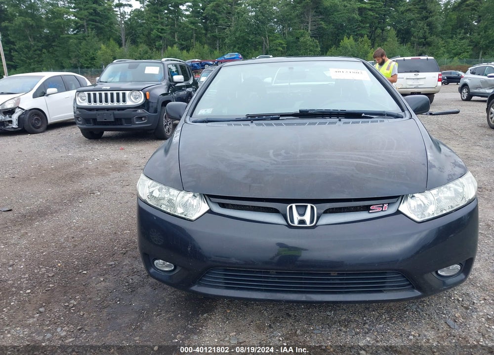 2007 HONDA CIVIC SI VIN: 2HGFG21597H706659