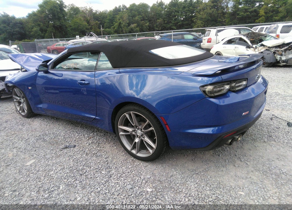 2020 CHEVROLET CAMARO RWD 2SS VIN: 1G1FG3D76L0125922