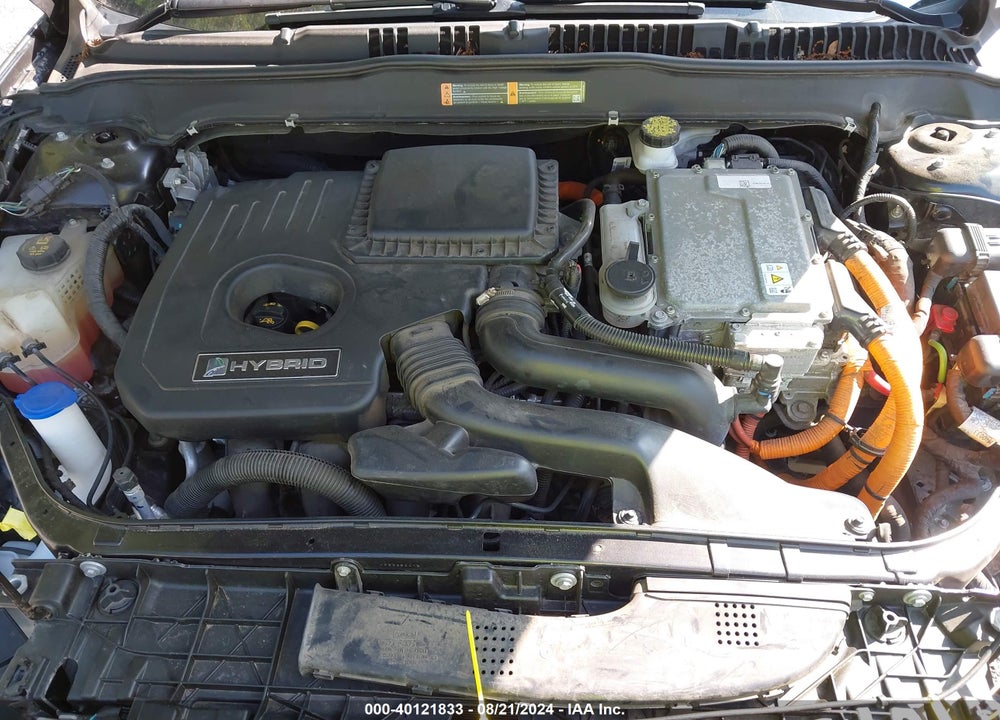 2019 FORD FUSION HYBRID SE VIN: 3FA6P0LU3KR212856