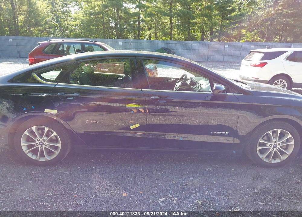 2019 FORD FUSION HYBRID SE VIN: 3FA6P0LU3KR212856