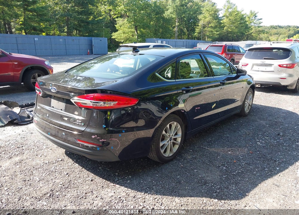 2019 FORD FUSION HYBRID SE VIN: 3FA6P0LU3KR212856