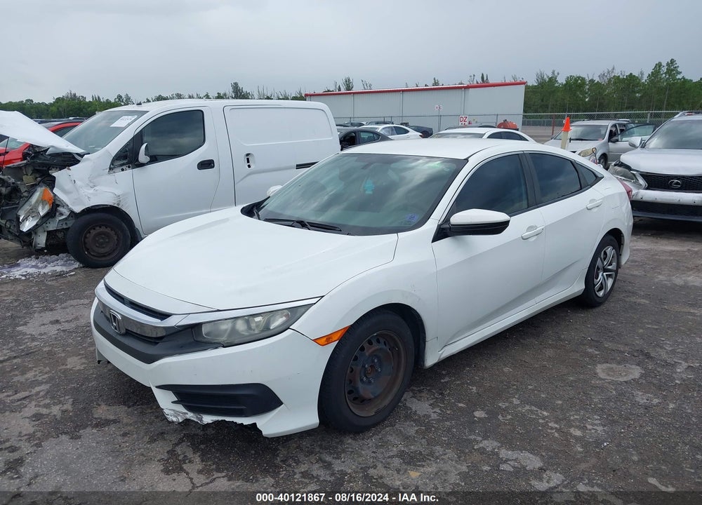 2018 HONDA CIVIC LX VIN: 19XFC2F57JE031903