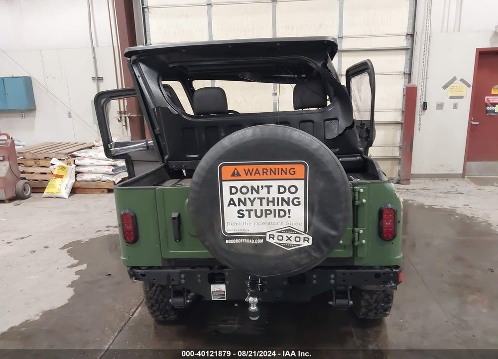 2024 MAHINDRA ROXOR ALL WEATHER MO VIN: A5ZGCAAA5RB012052