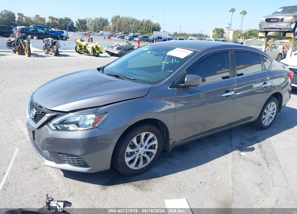 2019 NISSAN SENTRA SV VIN: 3N1AB7AP1KY376074