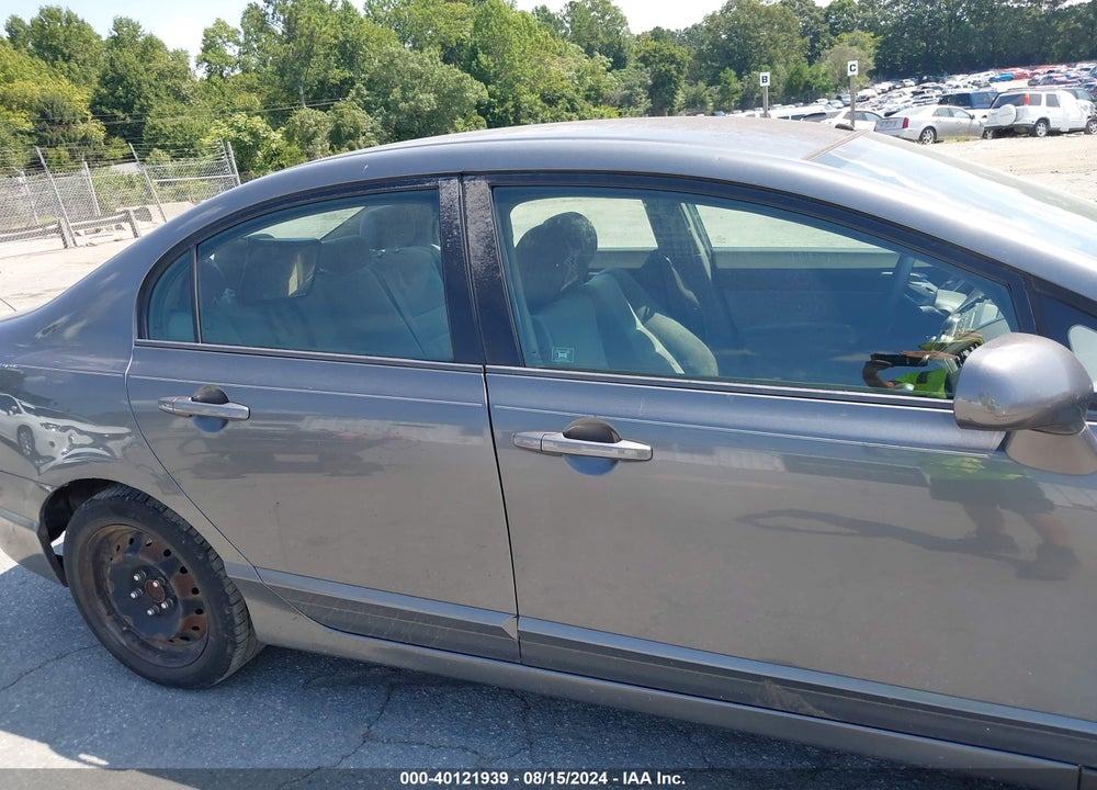 2009 HONDA CIVIC LX VIN: 2HGFA16549H314938