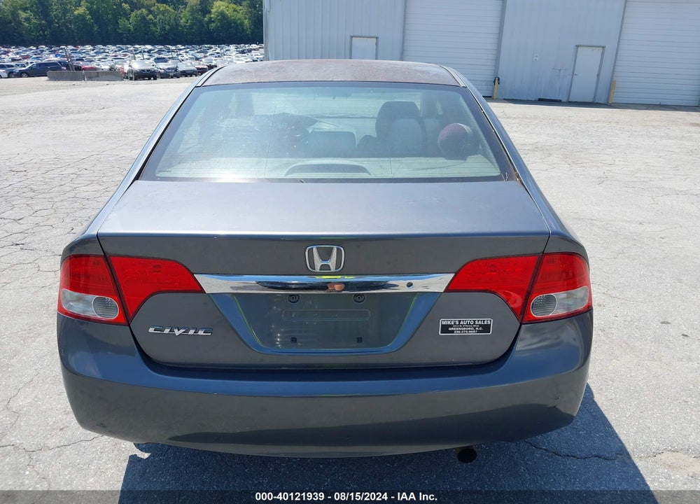 2009 HONDA CIVIC LX VIN: 2HGFA16549H314938