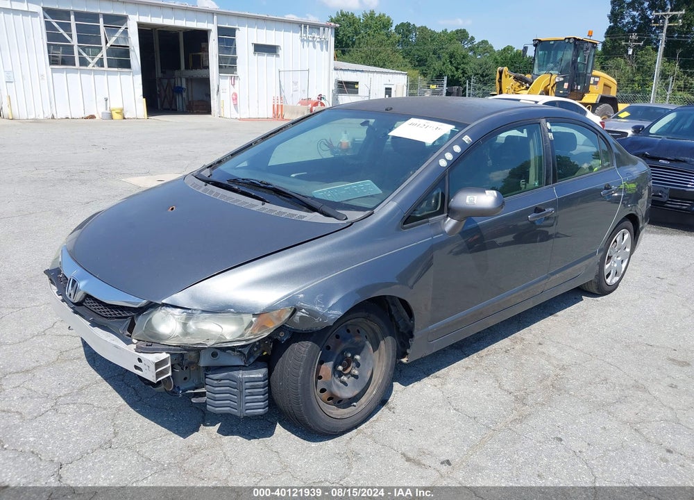 2009 HONDA CIVIC LX VIN: 2HGFA16549H314938