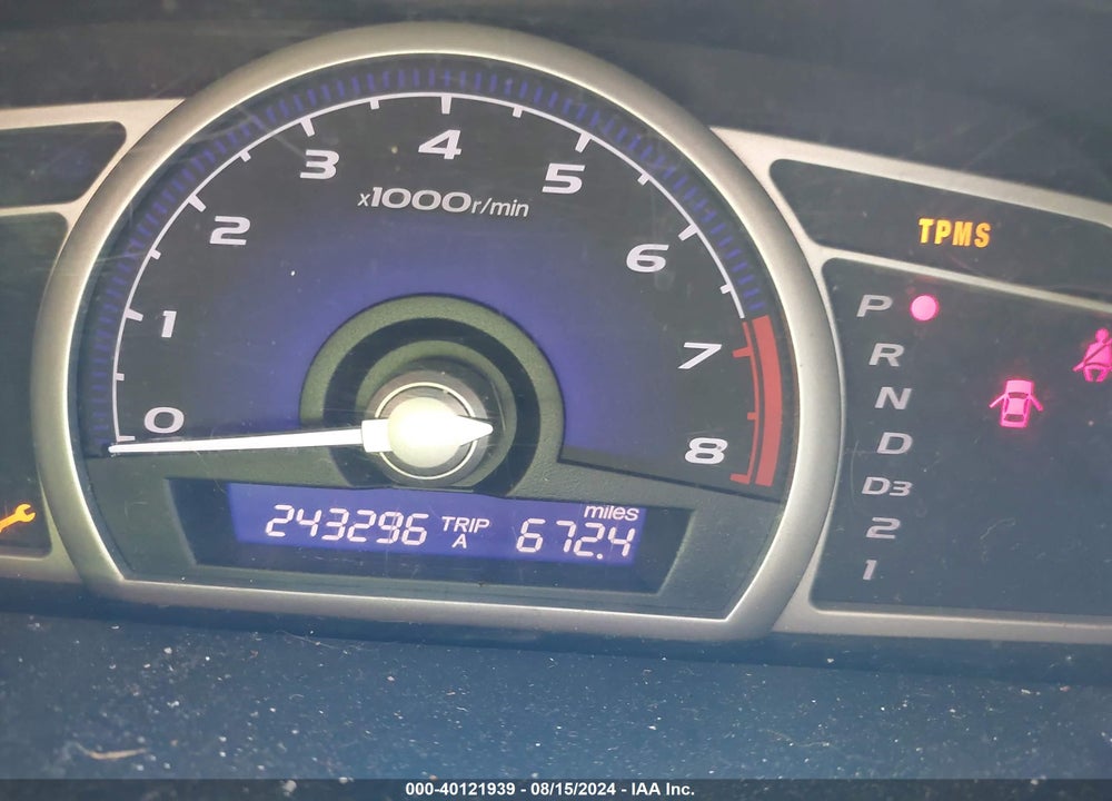 2009 HONDA CIVIC LX VIN: 2HGFA16549H314938