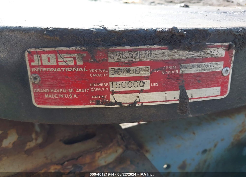 2005 WABASH NATIONAL CORP UNKNOWN VIN: 1JJD091W45L951825