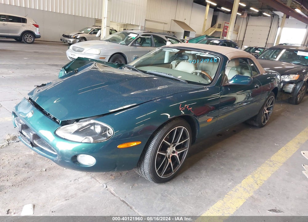 2003 JAGUAR XK8 VIN: SAJDA42C432A34128