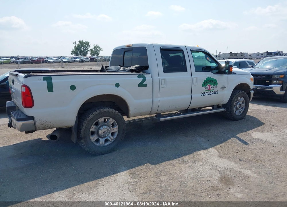 2013 FORD F-350 LARIAT VIN: 1FT8W3BT0DEB03115