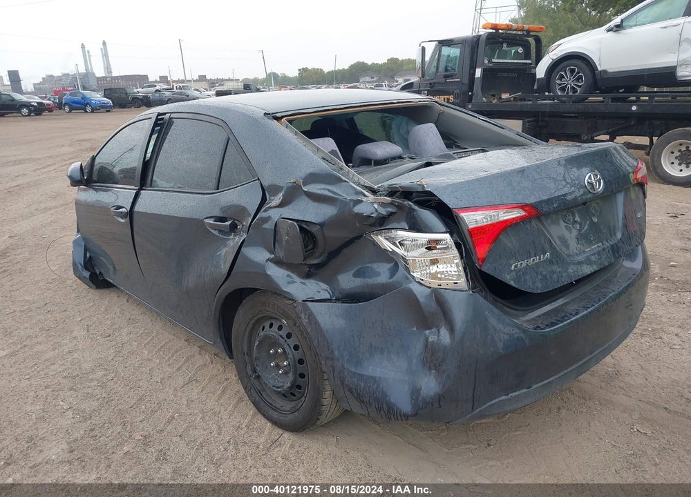 2015 TOYOTA COROLLA LE VIN: 2T1BURHE5FC279607