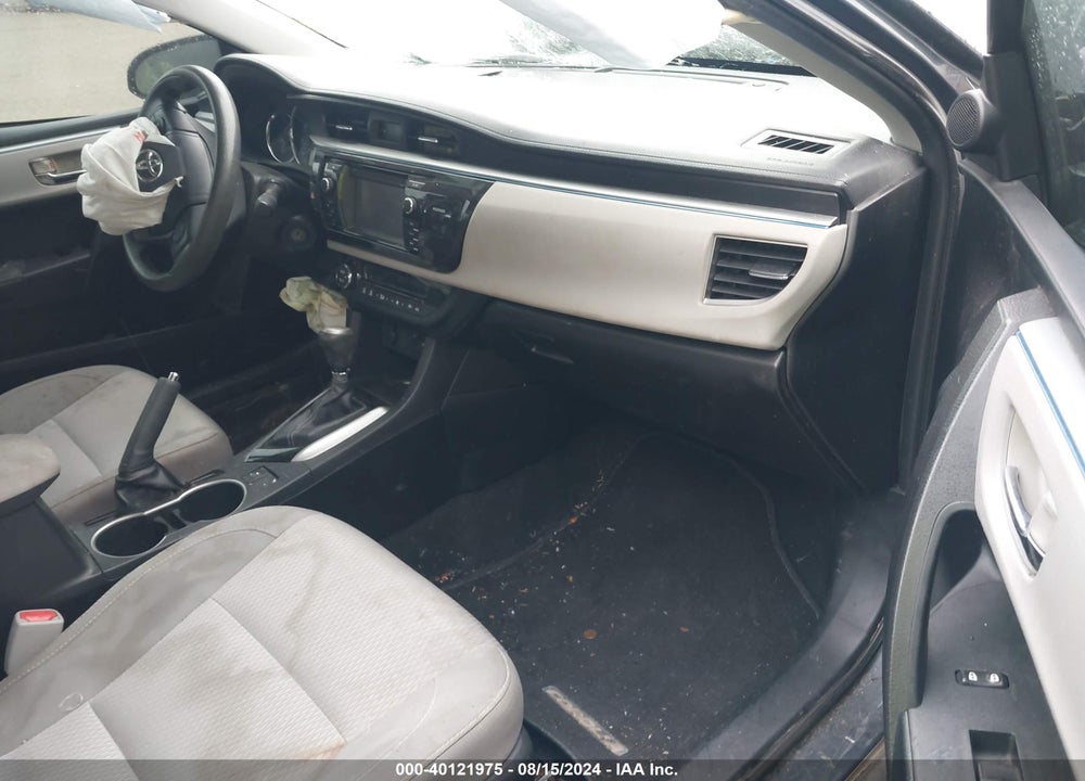 2015 TOYOTA COROLLA LE VIN: 2T1BURHE5FC279607