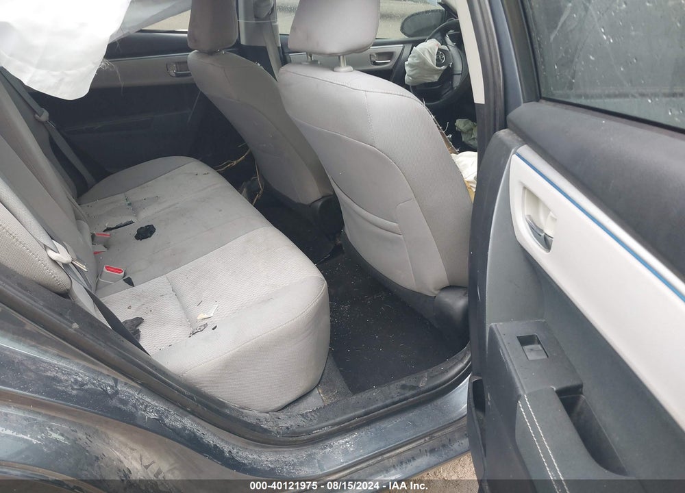 2015 TOYOTA COROLLA LE VIN: 2T1BURHE5FC279607