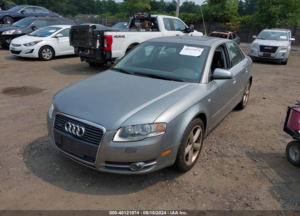 2007 AUDI A4 3.2 VIN: WAUDH78E17A062964