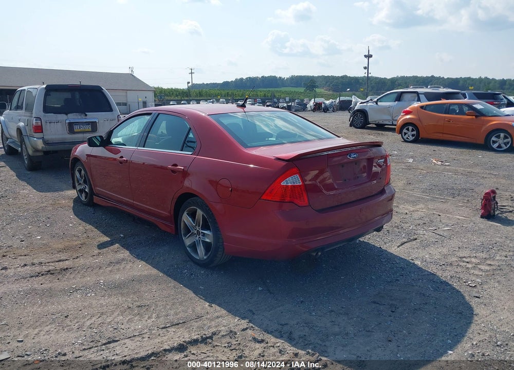 2010 FORD FUSION SPORT VIN: 3FAHP0KC1AR146548
