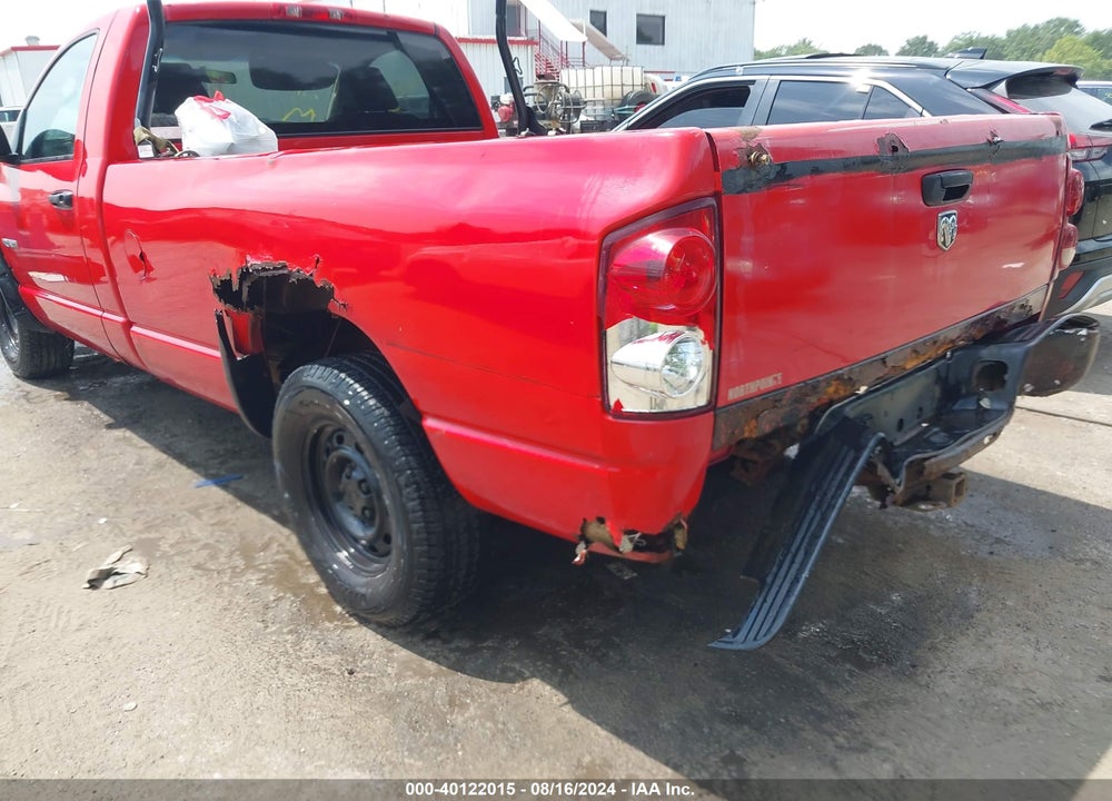 2008 DODGE RAM 1500 ST/SXT VIN: 1D7HA16N98J181443