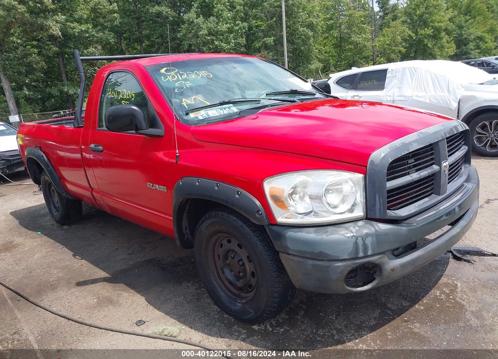2008 DODGE RAM 1500 ST/SXT VIN: 1D7HA16N98J181443
