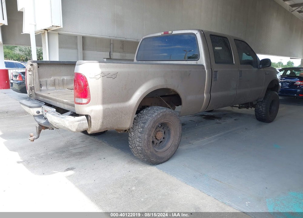 2004 FORD F-250 LARIAT/XL/XLT VIN: 1FTNW21L74EE04964